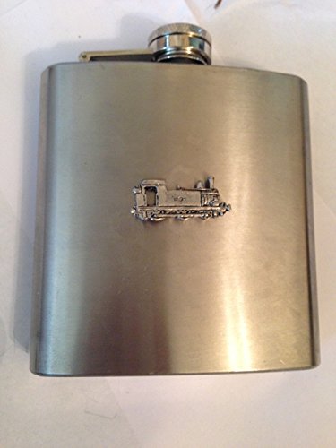 Train Pp-t15 en étain anglais flasque 170,1 gram acier inoxydable de poche hermétique