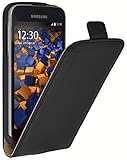 Schwarze Handytasche Samsung S5 mini. Schutz vor Staub, leichten Kratzern und Schmutz mit dem Galaxy S 5 mini Wallet Case schwarz. Die Handytasche für jede Gelegenheit.