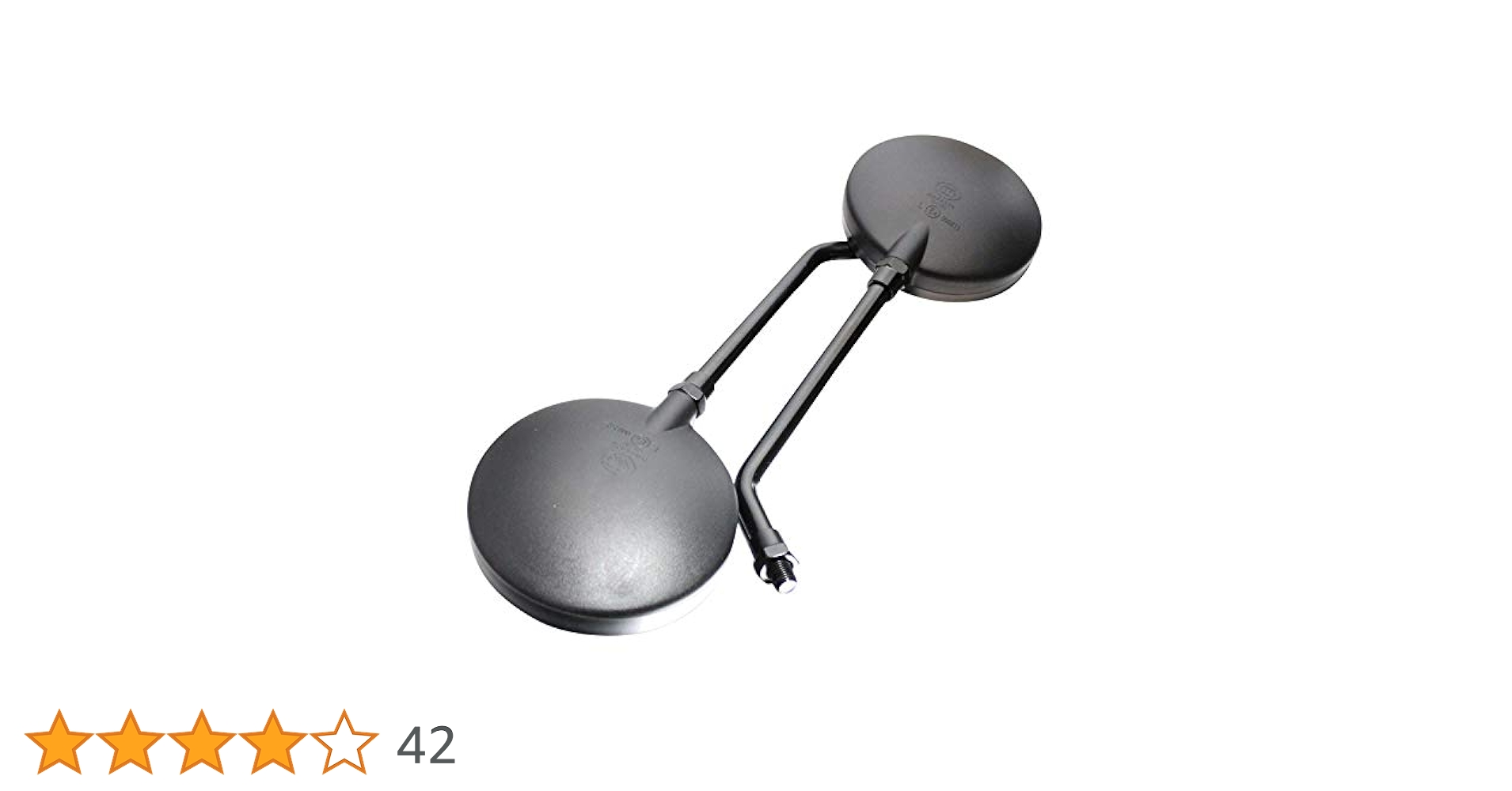 Amazon | nakira バイク ミラー 汎用 左右2本セット 10mm 正ネジ