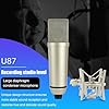 LSTTBO Metal Diaphragm Condenser Microphones for Professional Sound and Streaming Applications Broadcast-Grade Condenser Microphone #4