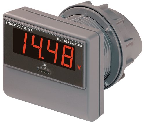 Blue Sea Systems 8235 DC Digital Voltmeter (7-42V)