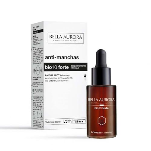 Bella Aurora Antimanchas Intensivo Formato Gotero, 30 ml | Reduce las Manchas | Sérum de Acción Despigmentante | Bio10 Forte