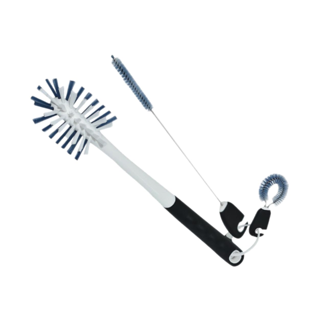 Healvian 3piezas Cepillos Multifuncionales para Limpiar Biberones y Tubos De Ensayo Iniciales Cepillo para Hendiduras Materiales Duraderos y Resistentes La Grasa