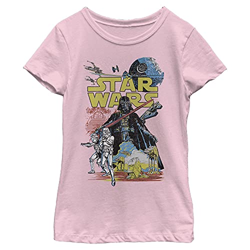 STAR WARS Rebel Classic Girl's Solid Crew Tee