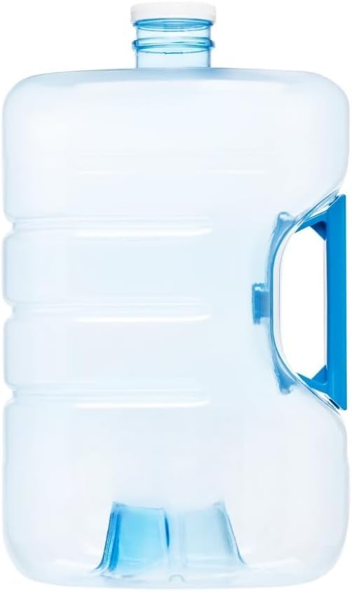 3 Gallon Stackable Water Jug BPA Free Refillable Water Bottle Durable Reusable Plastic Water Container for Home Office Water Dispenser Use