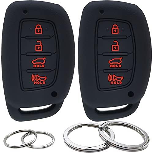 Coque silicone Hyundai pour remplacer habillage clé usé Sonata Tucson