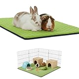 NEO SOLVO Tappetino per lettiera in Pile per porcellini d