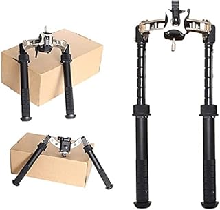 2021Multifunctional V10 Tactical Stand, Adjustable Left and Right Swing and Rotation Telescopic Tripod 20mm Quick Release Bipod - NC