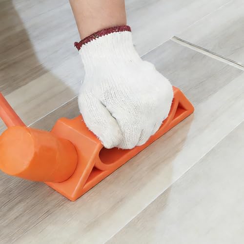 Floor Gap Fixer Tool for Laminate Vinyl Plank & Hardwood Flooring Heavy-Duty Plank Puller with 3 Washable Reusable Adhesive Grip Pads No Hammer Included