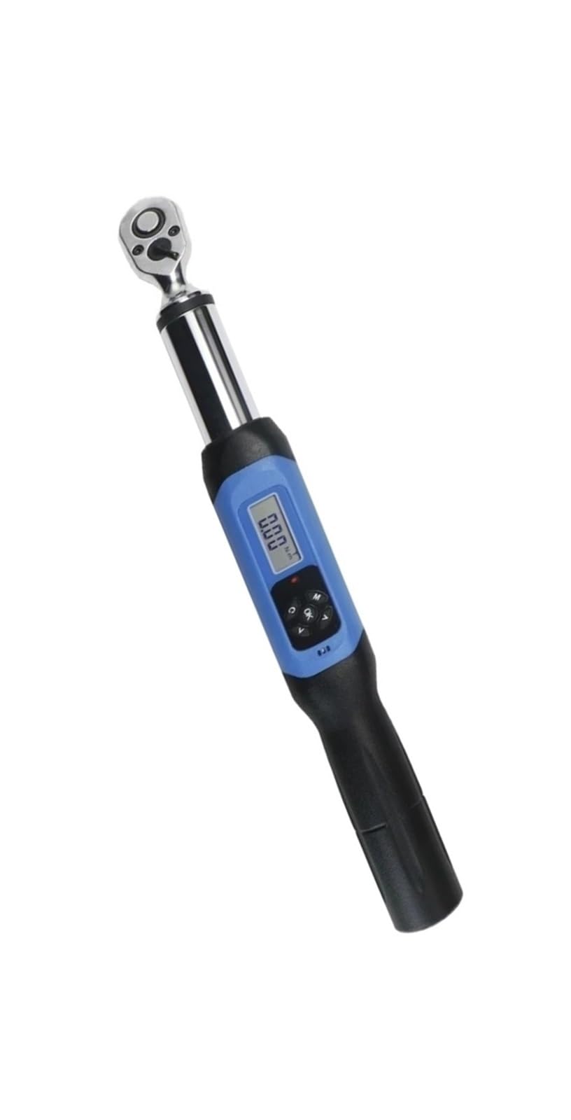 Chiave dinamometrica digitale da 1/2 "AWJ-B-200 Strumento di misurazione chiave professionale con testa a cricchetto bidirezionale custodia