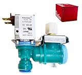 OEM Mania WPW10238100 AP6017532 PS11750831 W10238100 W10498992 Refrigerator Water Valve Replacement Compatible for Whirlpool Kenmore