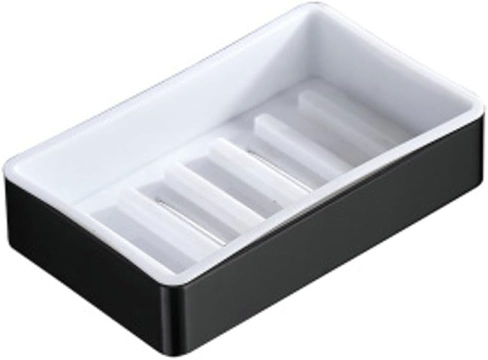 Detachable Bathroom Soap Holder, Punch Free Drain Rack for Shower