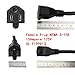 10Feet Outdoor Extension Cord,105℃ Temperature Resistant 15Amp Big Plug Anti-Load 14AWG 3 Prong Heavy Duty Tools Equipment Power Extension Cord (3.1Meters,Black)