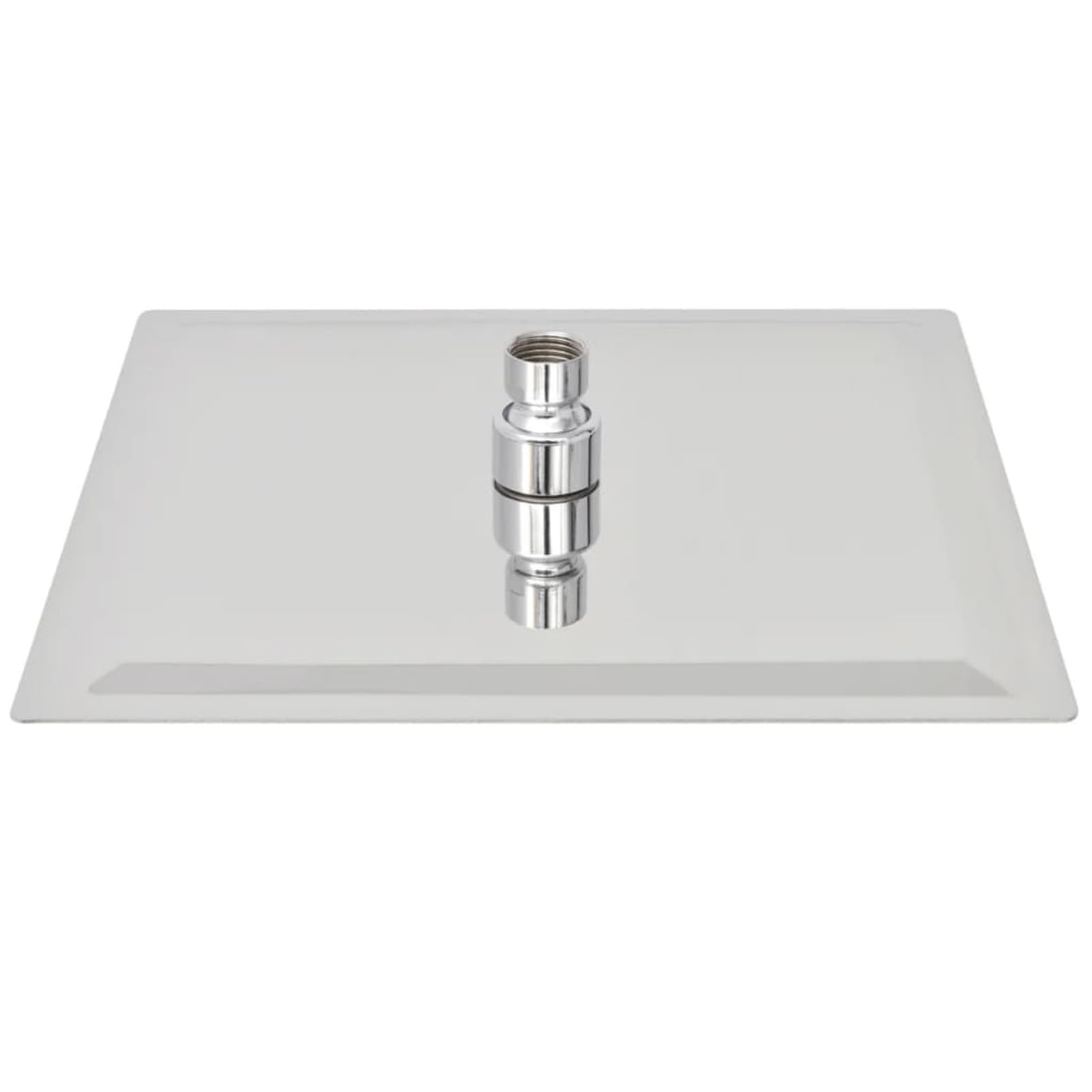 LAPOOH Testa Doccia a Pioggia in Acciaio Inossidabile 25x25 cm Quadrata,Testa Doccia a Pioggia,Doccia Soffione,Attrezzature per Bagni-142160