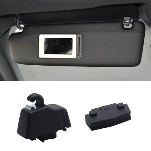 ZLPTEAM Sun Visor Clip Hook Support Bracket Compatible with VW Volkswagen Touareg 2011-2018 Audi Q...