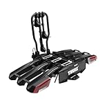 Thule Easyfold 3 Porte-vélo sur Attelage Plateforme Black, 3(4) Bikes