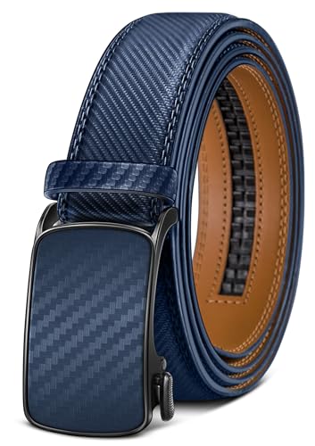 Image of BULLIANT Men's Ratchet Belt Nontrimmable-Click Belt Adjustable for Men Gift Lightweight 1 3 /8 inch