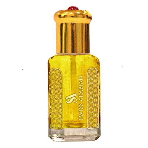 Shahryar 12mL | Artisanal Hand Crafted Perfume Oil Fragrance for Women | Traditional Attar Style Cologne | by Perfumer Swiss Arabian | Great Gift/Party Favors | Pocket Size Body Oil