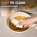 Astercook 23 Pcs Pots and Pans Non Stick Ceramic Cookware Set Detachable Handle, RV Stackable Kitchen Cooking Set Removable Handles, Oven Safe, Induction Ready, Cream White