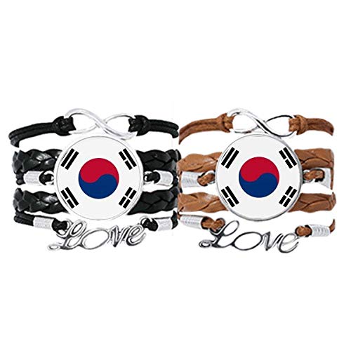 Pulsera de Corea del Sur de cuero para evitar alergias en mu&ntilde;eca