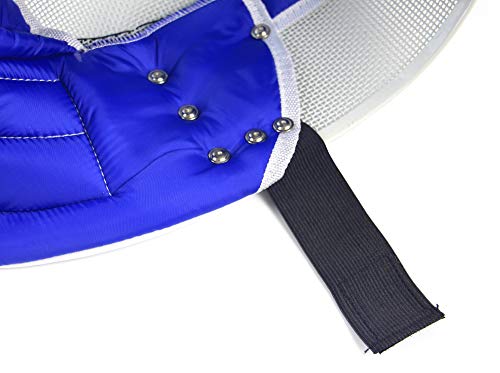 Leonark Fencing Foil Mask Ce 350N Certified National Grade Masque - Fencing Protective Gear (White, S) #TOP7