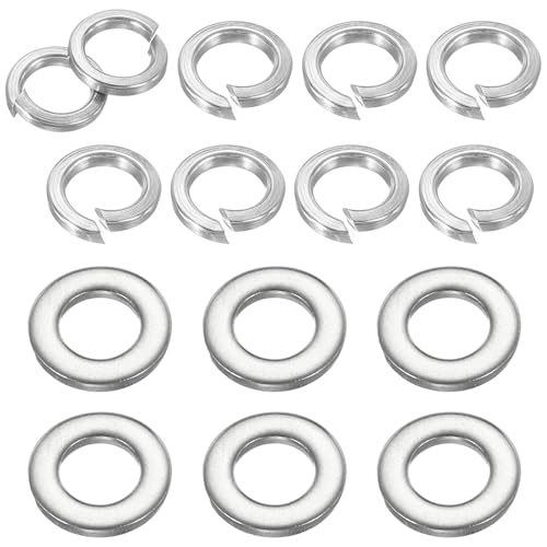 Rondelle grower fendue M12 anti-desserrage et rondelles plates 304 contre les vibrations
