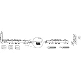 MACO HS Grundkarton Laufwagen 300 kg, mit Bürsten, silber (103065)