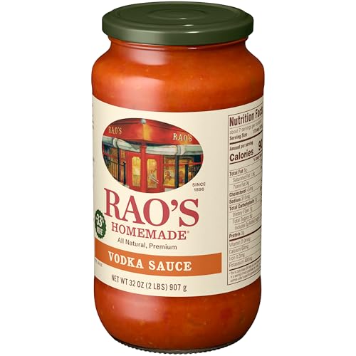 Image of Rao's Homemade Vodka Sauce Made with Italian Tomatoes, 32 oz (Pack of 6)