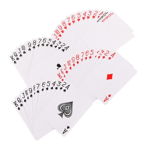 NAMOARLY Unfinished Poker Cards 2 Pack Blank Paper Cards for DIY Art Sublimation Heat Transfer
