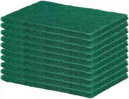 GLAMAXY Durable Heavy Duty Scour Pad General Purpose Scrub Sponge Scouring Pad Scrub Pad (Regular, Pack of 10) (B0B84VPR9D) Amazon Price History, Amazon Price Tracker