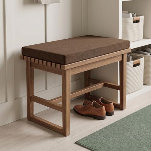 Cojín de asiento personalizado para ventana, sofá y columpio de espuma densa interior 6