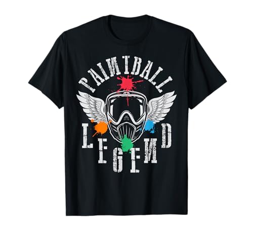 Masque de paintball Paintball Legend Player Paintball, cadeaux T-Shirt