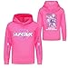 Girls 2 Piece K pop Outfits Casual Cartoon Graphic Long Sleeve Hoodies and Pants Tracksuit Fashion Clothing Sets
