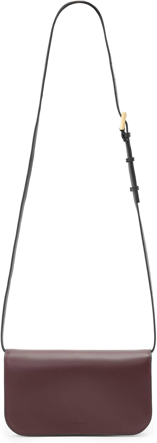 AllSaints Maeve Wallet Xbody Dark Red W268XD One Size