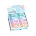 5pcs - Colored Student Eraser with Easy to Clean Crumbs and High Gloss Eraser-AXP963KR