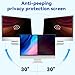 MOSISO 23-24 inch Computer Privacy Screen Protector for 16:9 Monitor, Eye Protection Frame Hanging Type Removable Anti-Scratch Acrylic Privacy Filter for Diagonal 23,23.6,23.8,24 inch PC Monitor