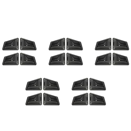 Poignée de porte intérieure Vitara robuste en plastique noir pour rénovation habitacle