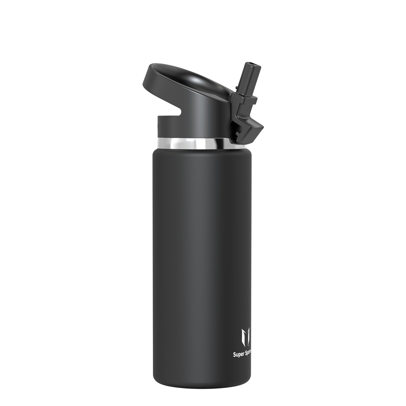 Super Sparrow Borraccia Termica - 500ml, 750ml, 1000ml, 1.2L, 1.5L- SwivelSip Inox Bottiglia - Senza BPA Borracce Termiche, Borraccia Ergonomica per Bambini, Sportiva, Bici, Campeggio, Palestra