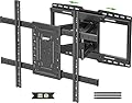 USX MOUNT Heavy Duty TV Wall Mount for 32-105" TVs up to 165lbs with 8" Sliding Design,Ultra-Large Mount for up to 24" Studs with Swivel,Tilt&Leveling,Pre-Assembled Monitor Bracket Max VESA 800x600mm