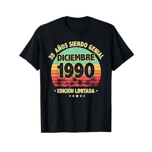 Diciembre 1990 35 Años Hombre Cumpleaños Diciembre 1990 Camiseta