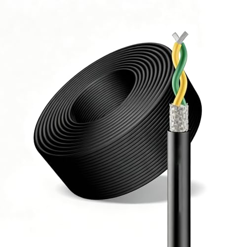 Cable blindado 22AWG con cubierta de PVC de alta temperatura y cobre estanado puro