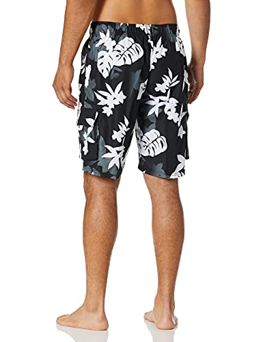 Image of Kanu Surf Men's Big Viper Extended Size Stripe Swim Trunk