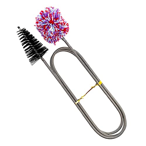 VANZACK Flexible Saxophone Brush for Wind Instrument Maintenance Multi Purpose for Trumpet and Sax Easy to Use and Bendable Design Thoroughly Cleans Mouthpiece and Neck Tube