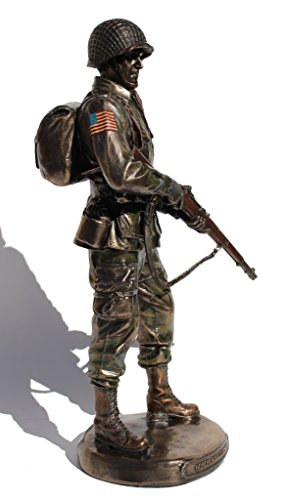 Estatua Soldado del Ejército de EE.UU. Honor y Valor miniatura 3
