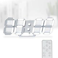 KOSUMOSU 3 D LED Digital Wall Clock , 9 . 7 ", Large Display Table/ Desk Clock with Remote Control photo KOSUMOSU 3 D LED Digital Wall Clock , 9 . 7 ", Large Display Table/ Desk Clock with Remote Control