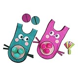 ★ OBJETIVO AL OBJETIVO: Nuestros chalecos de balón prisionero brillantes de alta calidad están hechos con el objetivo de tamaño perfecto tanto en la parte delantera como en la espalda para garantizar que una pelota voladora se enganche con fuerza en el chaleco cuando se lance desde cualquier dirección.
