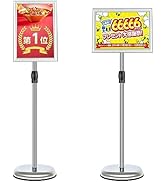 Amazon | STANDNEE 立て看板A4 案内板 スタンドボード 伸縮式