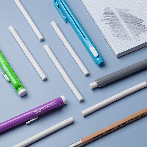 Mr. Pen EF12 Eraser Refill, Erasers, Pack Of 12, Eraser Pen Refills, Eraser Pen, Pencil Erasers, Erasers For Kids, Click Eraser Refill, Erasers For School, Eraser Pencil, Art Eraser, Mechanical Eraser thumb #3