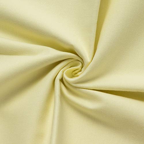 KIYOHARA シーチング 生地 約89cm×1mカット Col.571 イエロー系 #6200C-1