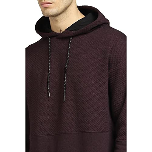 Image of JACK & JONES Textured Cotton Regular Fit Mens Sweatshirt